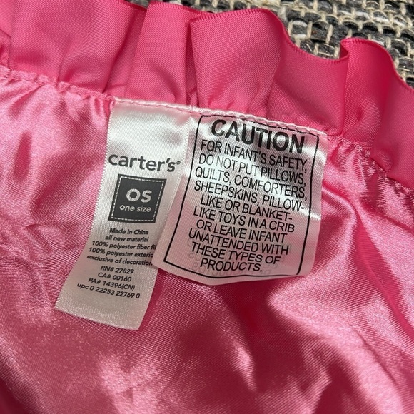 Baby girls pink Elephant snuggle buddy security  blankie rattle toy lovey - Picture 5 of 5